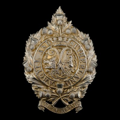 Lot 127 - A 7th (Clackmannan and Kinross) Volunteer...