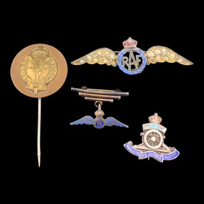 Lot 145 - RAF, Welsh Horse Yeomanry and Royal Artillery...