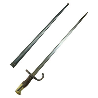 Lot 340 - A French Mle 1874 Gras epee bayonet
