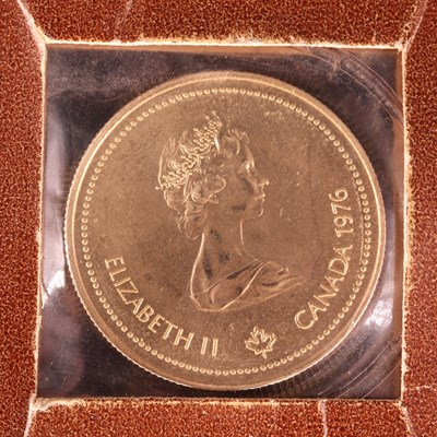Lot 1295 - A 1976 Canadian Montreal Olympics $100 gold...