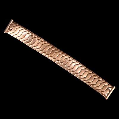 Lot 1543 - A 1970s Excalibur "50" 9 ct gold flexible...