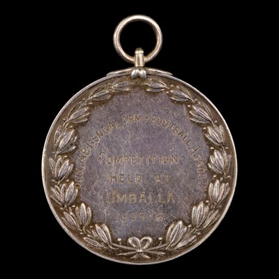 Lot 17 - A Victorian Punjab Bengal Army Football...
