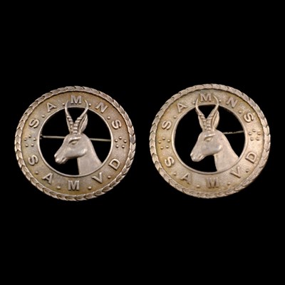 Lot 28 - Two South African Military Nursing Service...