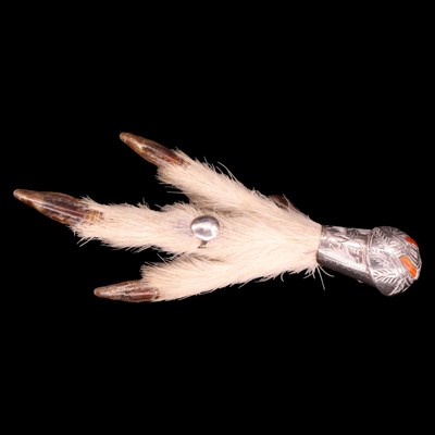 Lot 1420 - A Victorian Scottish polished-hardstone- and...