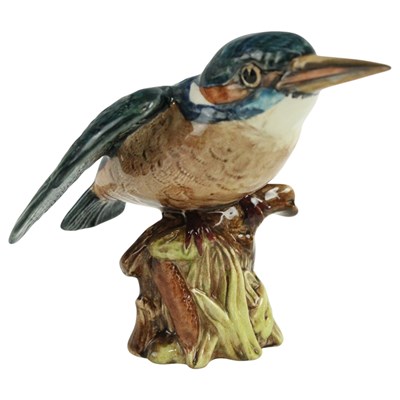 Lot 1091 - A Beswick figure of a Kingfisher, model...