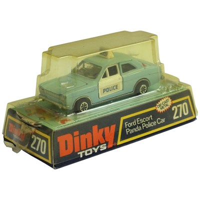 Lot 720 - A Dinky Toys No 270 Ford Escort Panda diecast...