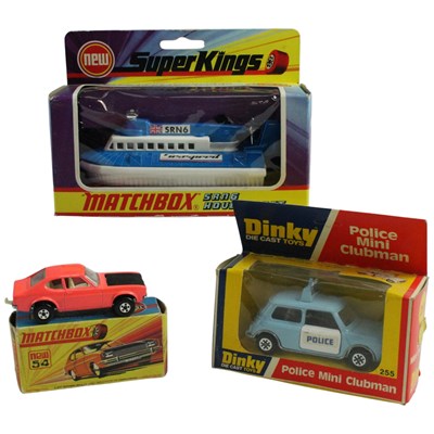 Lot 723 - A Dinky Toys No 255 Police Mini Clubman...