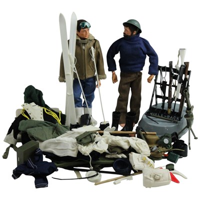 Lot 677 - Two 1970's Palitoy action man figures,...