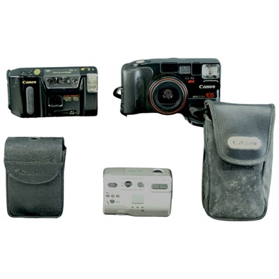 Lot 621 - Canon 105, Ixus Z50 and Sprint cameras