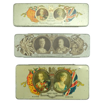 Lot 553 - Three King George V 1935 silver...
