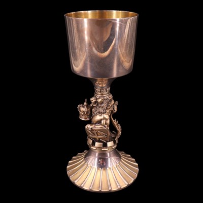 Lot 1170 - A cased Westminster Abbey silver "Jubilee Cup",...
