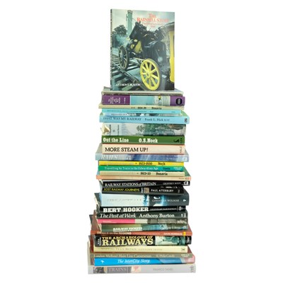 Lot 398 - A group of books on railway history