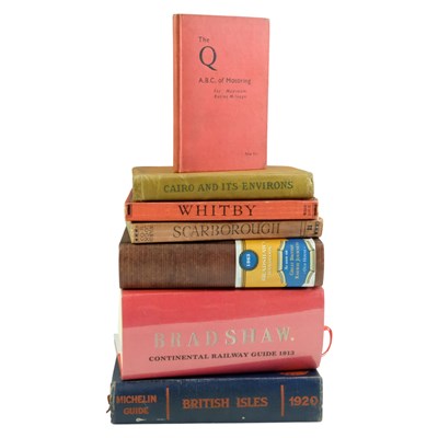 Lot 399 - Travel guides including re-prints of...