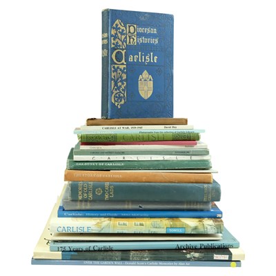 Lot 424 - A group of books on the history of Carlisle