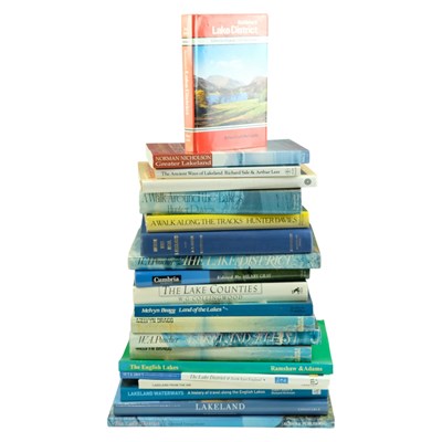 Lot 426 - A large group of books on the Lake District
