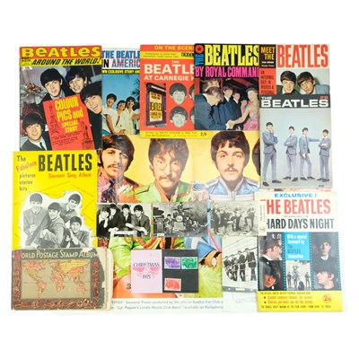 Lot 650 - A collection of vintage The Beatles printed...
