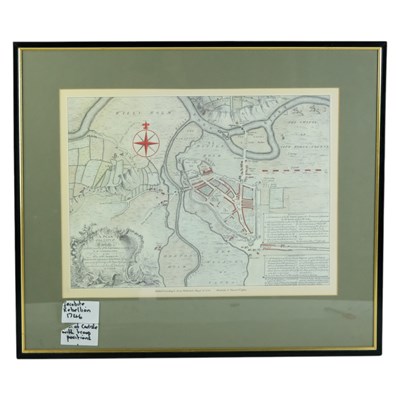 Lot 1642 - [Jacobite Rebellion] "A Plan of the City of...