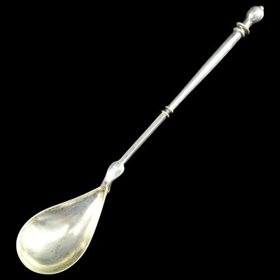 Lot 1277 - A Danish electroplate teaspoon by Madsen & T...