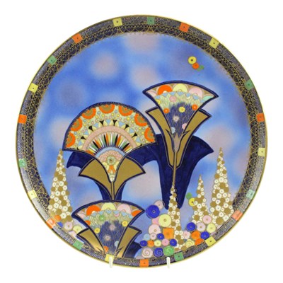 Lot 981 - A Carlton Ware Art Deco "Egyptian Fan" pattern...