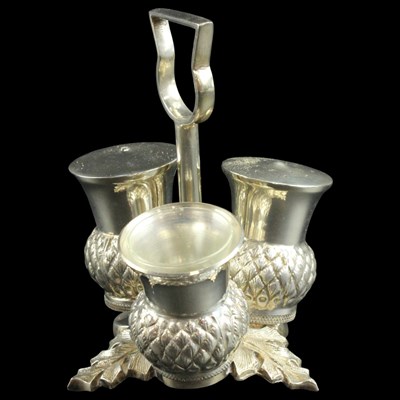 Lot 1283 - An early to mid 20th Century electroplated...