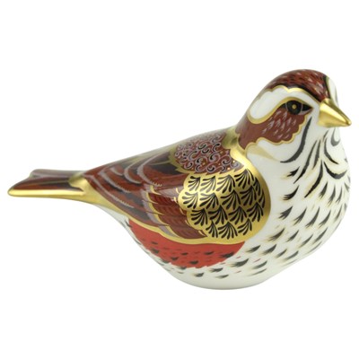 Lot 915 - A Royal Crown Derby Collectors Guild Redwing...