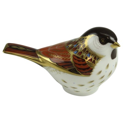 Lot 916 - A Royal Crown Derby Willow tit paperweight