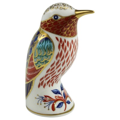Lot 922 - A Royal Crown Derby Hummingbird paperweight