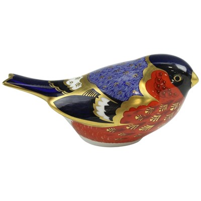 Lot 928 - A Royal Crown Derby Bullfinch paperweight