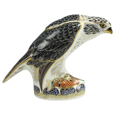 Lot 933 - A Royal Crown Derby Osprey paperweight