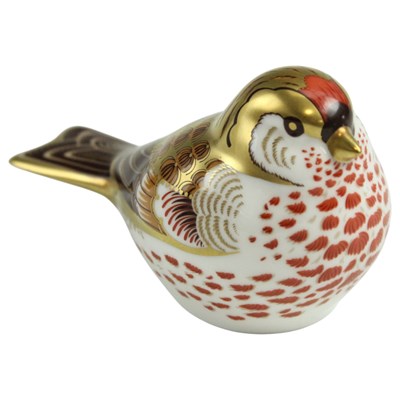 Lot 938 - A Royal Crown Derby Redpoll paperweight