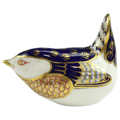 Lot 948 - A Royal Crown Derby Wren paperweight