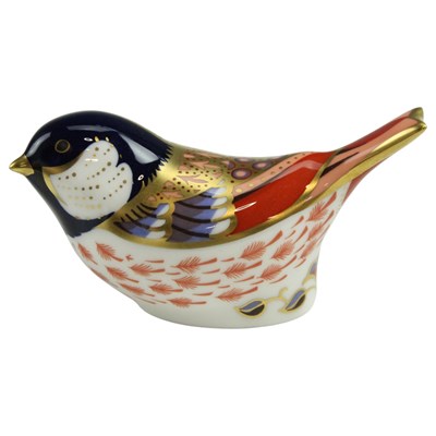 Lot 962 - A Royal Crown Derby Coal tit paperweight