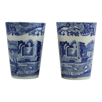 Lot 978 - A pair of Copeland Spode "Italian" pattern...