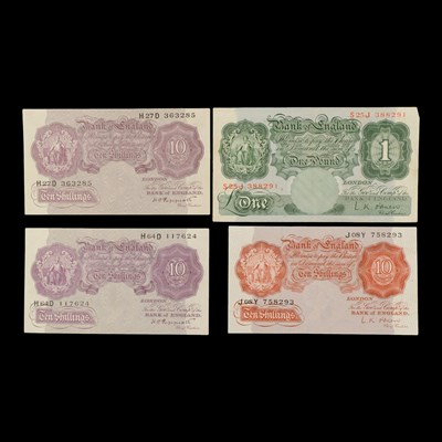 Lot 505 - Four mid 20th Century Bank of England...