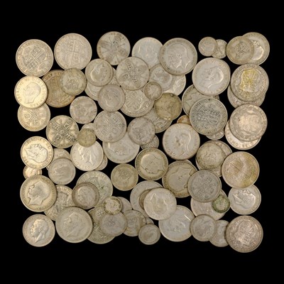 Lot 499 - A quantity of post-1920 GB silver coins, 715 g