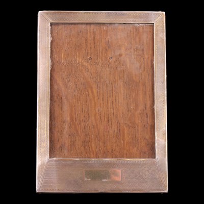 Lot 1257 - An Art Deco silver-faced photograph...