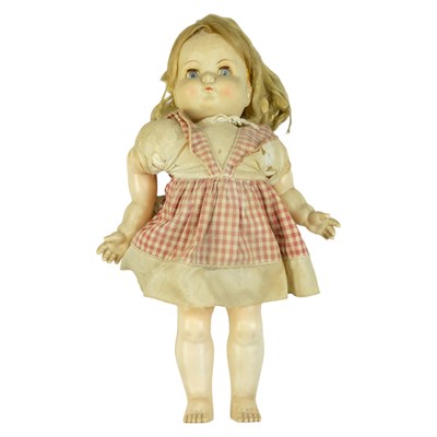 Lot 756 - A vintage Roddy 21-inch walking composition...