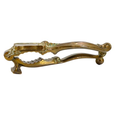Lot 798 - An early 20th Century fancy cast brass...