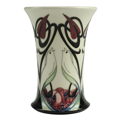 Lot 875 - A Moorcroft "Talwin" flared vase, designed by...