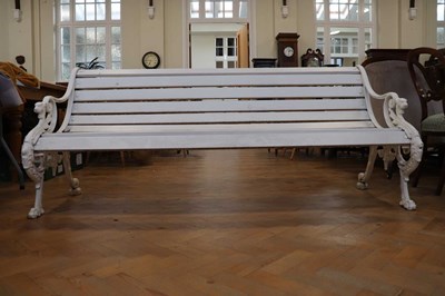 Lot 1666 - A Victorian Coalbrookdale style wooden-lathed...