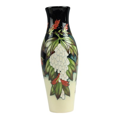 Lot 887 - A Moorcroft "Forest Flame" trial vase,...