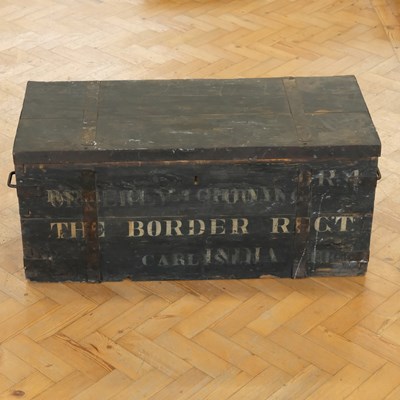 Lot 219 - A Great War Border Regiment Regimental...