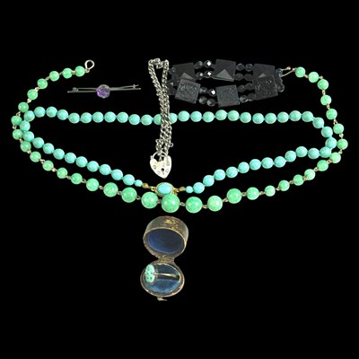 Lot 1510 - Antique and vintage jewellery, including a...