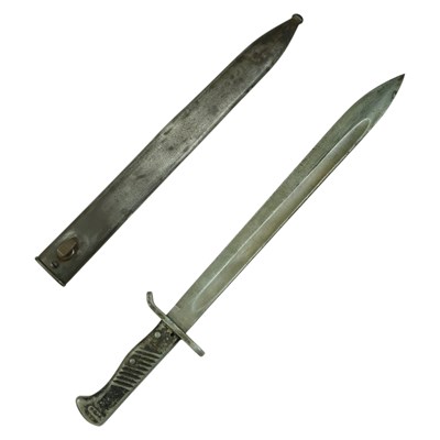 Lot 318 - An Imperial German ersatz 98/05 bayonet