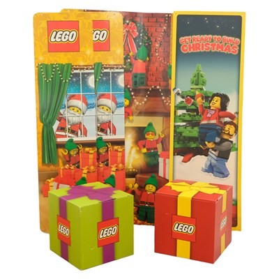 Lot 686 - A group of LEGO store Christmas advertising...