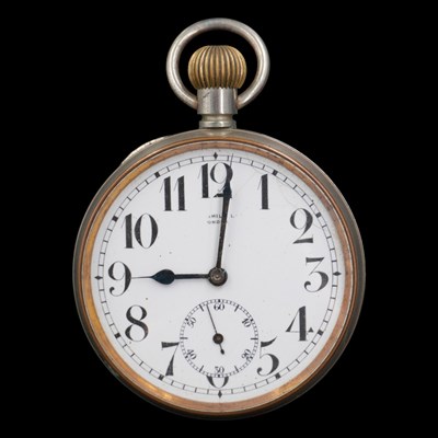 Lot 1556 - An early 20th Century Doxa Goliath travel...