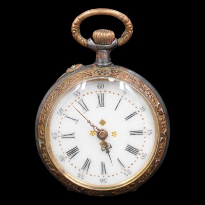 Lot 1560 - A late 19th / early 20th Century lady's Swiss...