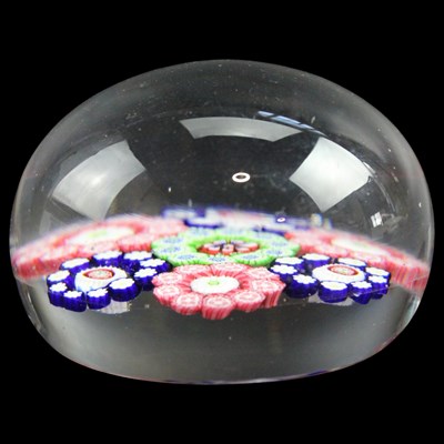 Lot 1104 - A mid 19th Century Baccarat style patterned...