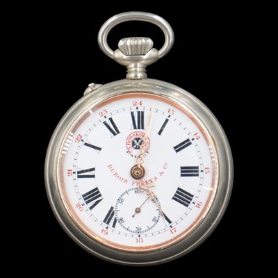 Lot 1586 - A 1930s Rosskopf and Co pocket watch, having a...