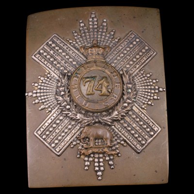 Lot 46 - A Victorian 74th (Highland) Regiment of Foot...